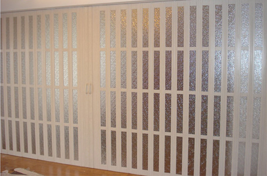 武漢pvc折疊門-案例